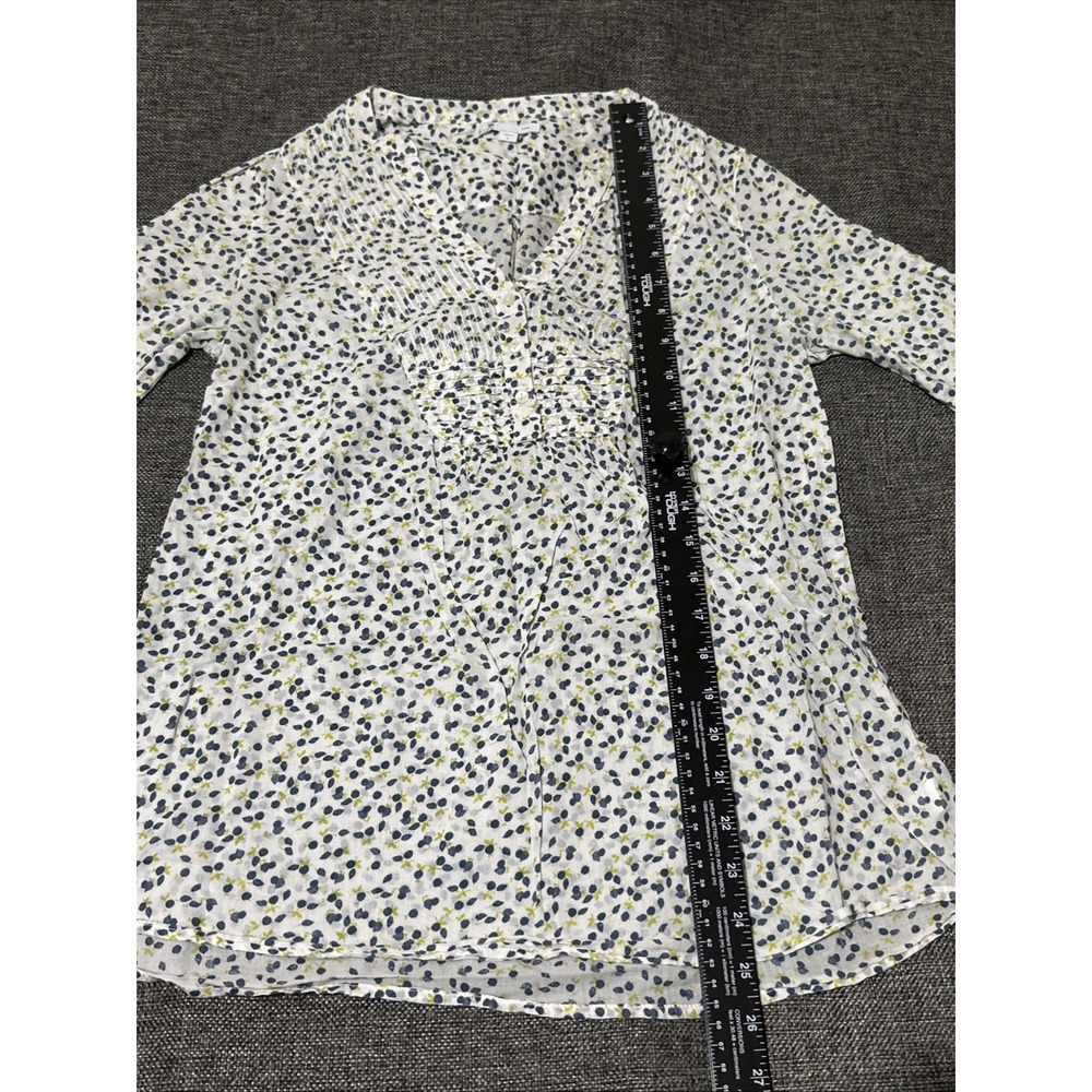 Gap Women's S Pull Over Split V Neck Blouse - Picture 2 of 11